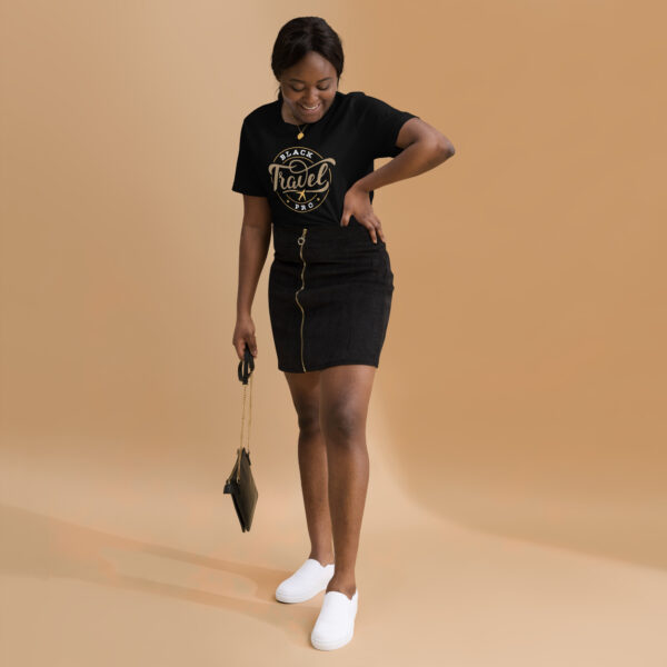 Black Travel Pro Unisex t-shirt - Image 12