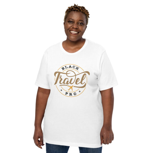 Black Travel Pro Unisex t-shirt - Image 6